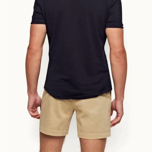 Orlebar Brown Sebastian Polo Shirt Navy Blue | 100% Size M - Picture 2 of 5